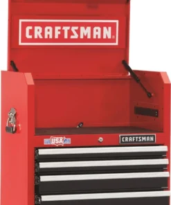 CRAFTSMAN Top Tool Chests 2000 Series 26-in W x 24.5-in H 4-Drawer Steel Tool Chest (Red) -Craftsman Store 09861069