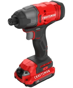CRAFTSMAN Impact Drivers V20 20-volt Max Variable Speed Cordless Impact Driver (2-Batteries Included) -Craftsman Store 09900506 scaled
