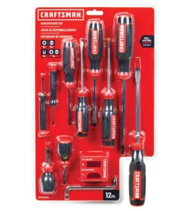 CRAFTSMAN Screwdrivers 12-Piece Bi-material Handle Set Screwdriver Set -Craftsman Store 10383575