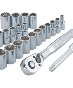 CRAFTSMAN Ratchets & Ratchet Sets 22-Piece 72-Tooth 1/4-in Drive Quick-release Standard Ratchet Set