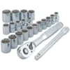 CRAFTSMAN Ratchets & Ratchet Sets 22-Piece 72-Tooth 3/8-in Drive Quick-release Standard Ratchet Set