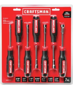 CRAFTSMAN Nut Driver Sets 7-Piece Spline Nut Driver Set -Craftsman Store 10427566