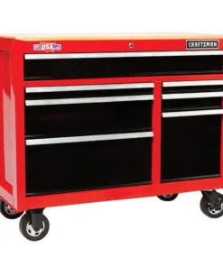CRAFTSMAN Bottom Tool Cabinets 2000 Series 41-in W x 35-in H 7-Drawer Steel Rolling Tool Cabinet (Red) -Craftsman Store 10465529