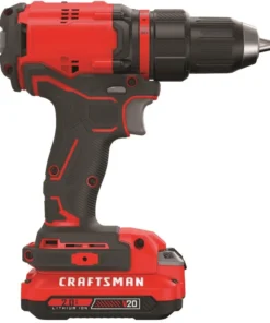 CRAFTSMAN Drills V20 20-volt Max 1/2-in Brushless Cordless Drill (1-Battery Included and Charger Included) -Craftsman Store 10506682
