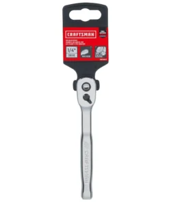 CRAFTSMAN Ratchets & Ratchet Sets 72-Tooth 1/4-in Drive Quick-release Standard Ratchet -Craftsman Store 10522075