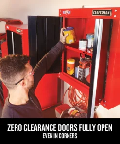 CRAFTSMAN Garage Cabinets 2000 28-in W x 28-in H x 12-in D Steel Wall-mounted Garage Cabinet -Craftsman Store 10730516