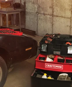 CRAFTSMAN Portable Tool Boxes 22-in 1-Drawer Black Plastic and Metal Wheels Lockable Tool Box -Craftsman Store 10779368