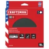 CRAFTSMAN Power Tool Sandpaper 6 In PSA Cer Discs 80 Grit 10pk 10-Piece Ceramic Alumina 80-Grit Disc Sandpaper