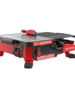 CRAFTSMAN Tile Saws 7-in 30-Amp Tabletop Sliding Table Tile Saw