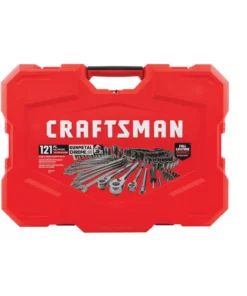CRAFTSMAN Mechanics Tool Sets 121-Piece Standard (SAE) and Metric Combination Gunmetal Chrome Mechanics Tool Set (1/4-in; 3/8-in) -Craftsman Store 11213200