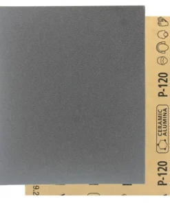 CRAFTSMAN Power Tool Sandpaper Ceramic 1/4 Sheet 120 Grit 10pk 10-Piece Ceramic Alumina 120-Grit Sheet Sandpaper -Craftsman Store 11435542