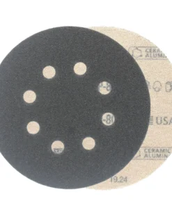 CRAFTSMAN Power Tool Sandpaper 5 In 8H H/L Cer Disc 80 Grit 10pk 10-Piece Ceramic Alumina 80-Grit Disc Sandpaper -Craftsman Store 11435594