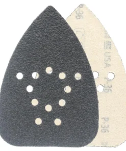 CRAFTSMAN Power Tool Sandpaper Ceramic Mouse Sheet 36 Grit 8pk 8-Piece Ceramic Alumina 36-Grit Detail Sandpaper -Craftsman Store 11435665