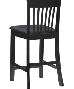 Linon Bar Stools Torino Craftsman Counter Stool Black Counter height (22-in to 26-in) Upholstered Bar Stool 10 Linon Bar Stools Torino Craftsman Counter Stool Black Counter height (22-in to 26-in) Upholstered Bar Stool -Craftsman Store 11584687
