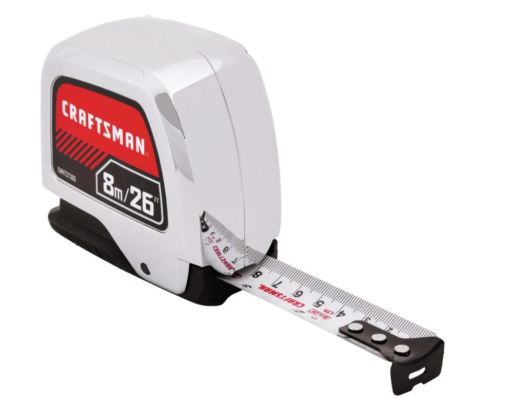 CRAFTSMAN Tape Measures CHROMELOCK 26-ft Auto Lock Tape Measure 3 CRAFTSMAN Tape Measures CHROMELOCK 26-ft Auto Lock Tape Measure - Image 3