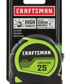 CRAFTSMAN Tape Measures HI-VIS 25-ft Tape Measure 7 CRAFTSMAN Tape Measures HI-VIS 25-ft Tape Measure -Craftsman Store 11586801