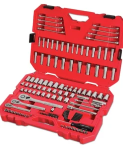 CRAFTSMAN Mechanics Tool Sets 135-Piece Standard (SAE) and Metric Combination Polished Chrome Mechanics Tool Set (1/4-in; 3/8-in) 9 CRAFTSMAN Mechanics Tool Sets 135-Piece Standard (SAE) and Metric Combination Polished Chrome Mechanics Tool Set (1/4-in; 3/8-in) -Craftsman Store 11670800