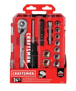 CRAFTSMAN Mechanics Tool Sets 24-Piece Metric Polished Chrome Mechanics Tool Set (3/8-in) 11 CRAFTSMAN Mechanics Tool Sets 24-Piece Metric Polished Chrome Mechanics Tool Set (3/8-in) -Craftsman Store 11684837