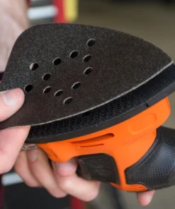 CRAFTSMAN Power Tool Sandpaper Ceramic Mouse Sht 120 Grit 10pk 10-Piece Ceramic Alumina 120-Grit Detail Sandpaper -Craftsman Store 11905118