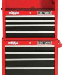 CRAFTSMAN Bottom Tool Cabinets 2000 Series 26.5-in W x 37.5-in H 5-Drawer Steel Rolling Tool Cabinet (Red) -Craftsman Store 11963339