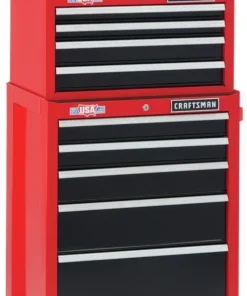 CRAFTSMAN Bottom Tool Cabinets 2000 Series 26.5-in W x 37.5-in H 5-Drawer Steel Rolling Tool Cabinet (Red) -Craftsman Store 11963341