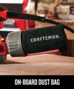 CRAFTSMAN Power Sanders 120-Volt 3-Amp Corded Random Orbital Sander with Dust Management -Craftsman Store 11997425