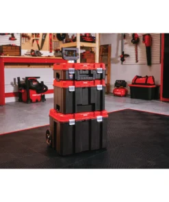 CRAFTSMAN Portable Tool Boxes VERSASTACK System 17-in 2-Drawer Black Plastic Tool Box -Craftsman Store 12004022