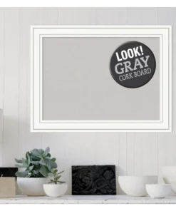 Amanti Art Memo Boards Craftsman White Frame Collection 32.88-in W x 24.88-in H Landscape or Portrait Bulletin Board 7 Amanti Art Memo Boards Craftsman White Frame Collection 32.88-in W x 24.88-in H Landscape or Portrait Bulletin Board -Craftsman Store 12051306