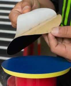 CRAFTSMAN Power Tool Sandpaper 6 In PSA Cer Discs 80 Grit 10pk 10-Piece Ceramic Alumina 80-Grit Disc Sandpaper -Craftsman Store 12055859