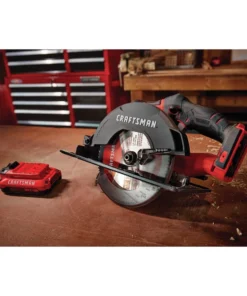 CRAFTSMAN Circular Saws V20 20-Volt Max 6-1/2-in Cordless Circular Saw Kit Circular Saw (1-Battery and Charger Included) -Craftsman Store 12062905