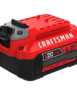 CRAFTSMAN Power Tool Batteries & Chargers V20 20-Volt Max 2-Pack 4 Amp-Hour; 4 Amp-Hour Lithium Power Tool Battery -Craftsman Store 12115680