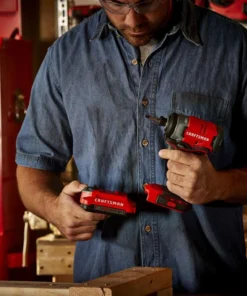 CRAFTSMAN Impact Drivers V20 20-volt Max Variable Speed Brushless Cordless Impact Driver (1-Battery Included) 24 CRAFTSMAN Impact Drivers V20 20-volt Max Variable Speed Brushless Cordless Impact Driver (1-Battery Included) -Craftsman Store 12149569
