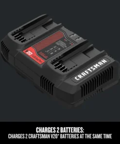 CRAFTSMAN Power Tool Batteries & Chargers 20-Volt Max Power Station -Craftsman Store 12231844