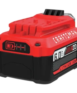 CRAFTSMAN Power Tool Batteries & Chargers V20 20-Volt Max 6 Amp-Hour Lithium Power Tool Battery -Craftsman Store 12232011