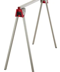 CRAFTSMAN Saw Horses Essential 33.66-in W x 28.9-in H Metal Saw Horse (1000-lb Capacity) -Craftsman Store 12282979 scaled