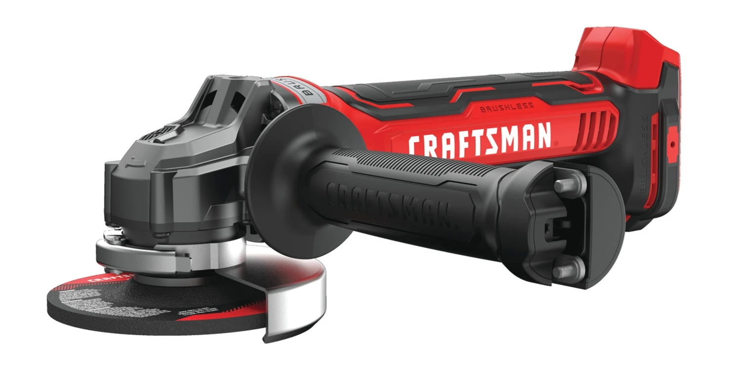 CRAFTSMAN Angle Grinders V20 4.5-in 20-Volt Max Paddle Switch Brushless Cordless Angle Grinder 1 CRAFTSMAN Angle Grinders V20 4.5-in 20-Volt Max Paddle Switch Brushless Cordless Angle Grinder