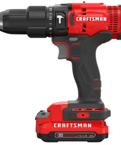 CRAFTSMAN Hammer Drills V20 1/2-in 20-volt Max Variable Speed Cordless Hammer Drill (2-Batteries Included) -Craftsman Store 14206837