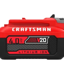 CRAFTSMAN Power Tool Batteries & Chargers V20 20-Volt Max 4 Amp-Hour Lithium Power Tool Battery -Craftsman Store 14207033