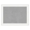Amanti Art Memo Boards Craftsman White Frame Collection 32.88-in W x 24.88-in H Landscape or Portrait Bulletin Board