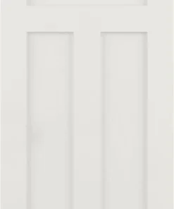 ReliaBilt Slab Doors Shaker 30-in x 80-in Snow Storm 3-Panel Craftsman