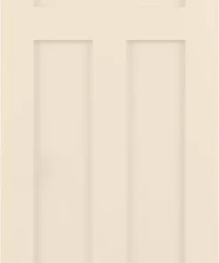 ReliaBilt Slab Doors Shaker 28-in x 80-in Cream-N-Sugar 3-Panel Craftsman