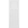 ReliaBilt Slab Doors Shaker 24-in x 80-in White 3-Panel Craftsman