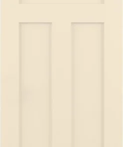 ReliaBilt Slab Doors Shaker 24-in x 80-in Cream-N-Sugar 3-Panel Craftsman