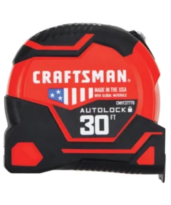 CRAFTSMAN Tape Measures AUTOLOCK 30-ft Tape Measure
