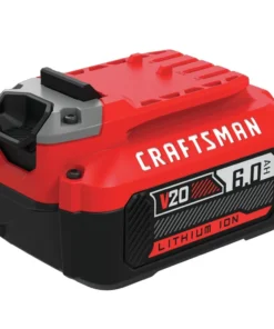 CRAFTSMAN Power Tool Batteries & Chargers V20 20-Volt Max 6 Amp-Hour Lithium Power Tool Battery -Craftsman Store 14570236
