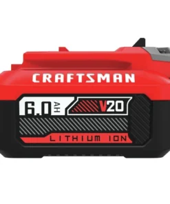 CRAFTSMAN Power Tool Batteries & Chargers V20 20-Volt Max 6 Amp-Hour Lithium Power Tool Battery -Craftsman Store 14570238