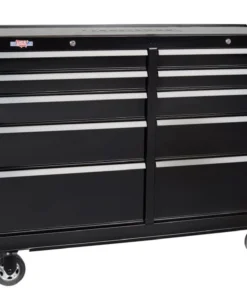 CRAFTSMAN Bottom Tool Cabinets 2000 Series 52-in W x 37.5-in H 10-Drawer Steel Rolling Tool Cabinet (Black)