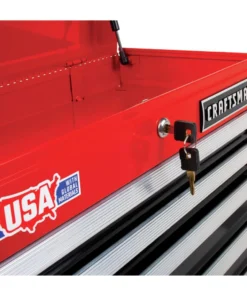 CRAFTSMAN Top Tool Chests 2000 Series 26-in W x 19.75-in H 5-Drawer Steel Tool Chest (Red) 15 CRAFTSMAN Top Tool Chests 2000 Series 26-in W x 19.75-in H 5-Drawer Steel Tool Chest (Red) -Craftsman Store 14958584