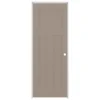 American Building Supply Prehung Interior Doors Shaker 36-in x 80-in Sand Piper 3-Panel Craftsman Solid Core Prefinished Pine MDF Right Hand Inswing Single Prehung Interior Door