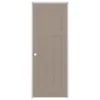 American Building Supply Prehung Interior Doors Shaker 30-in x 80-in Sand Piper 3-Panel Craftsman Solid Core Prefinished Pine MDF Left Hand Inswing Single Prehung Interior Door